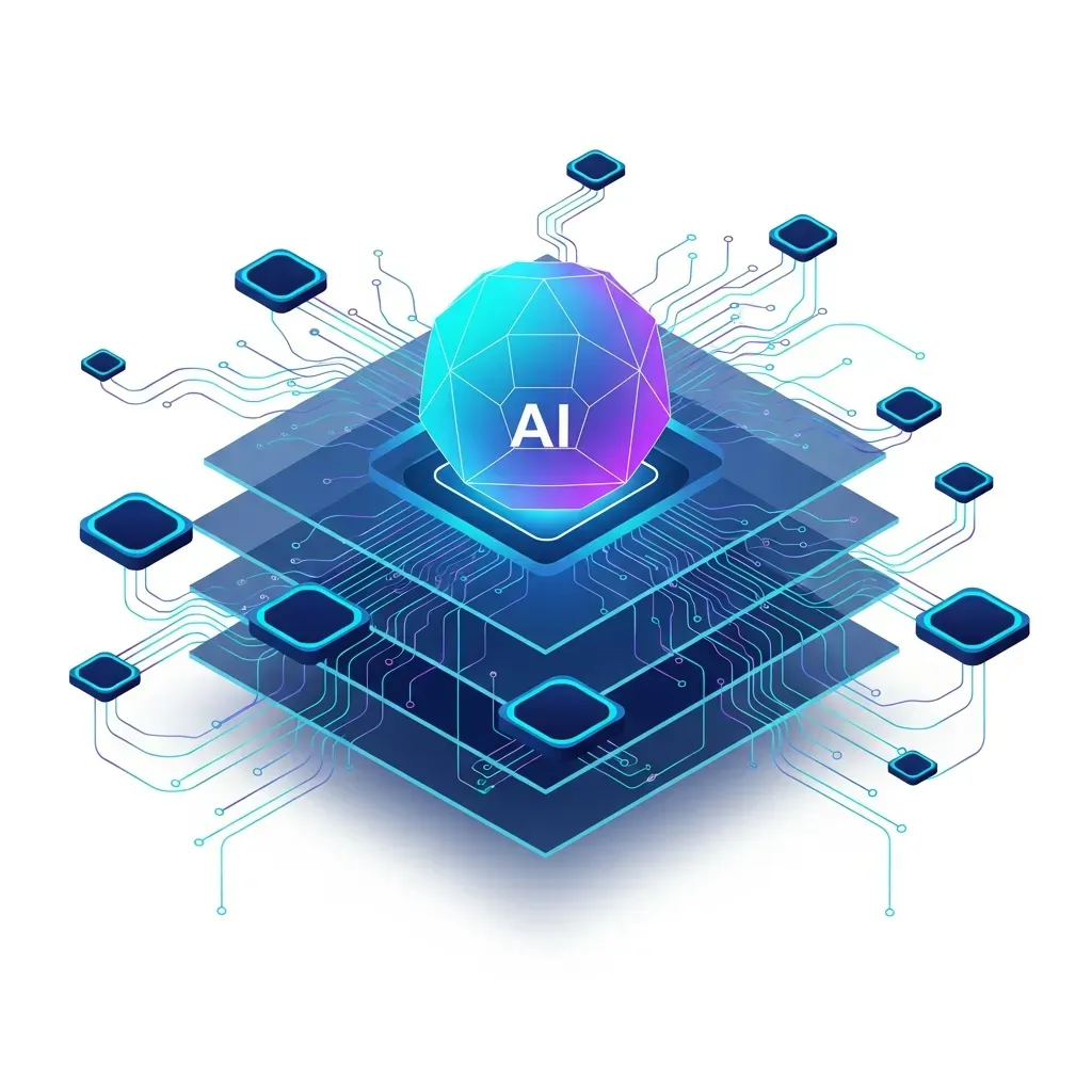 Agentic AIOps - 현대적인 데이터 센터 관제실에서 관리자들과 AI 에이전트의 상태 화면이 함께 보이는 모습입니다.