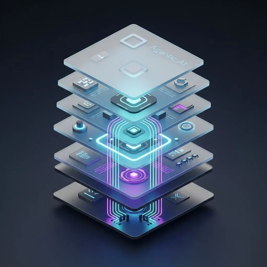 Agentic AI Infrastructure - 인간의 손이 데이터 흐름을 부드럽게 이끌며 인공지능과 조화롭게 협력하는 미래지향적인 모습입니다.